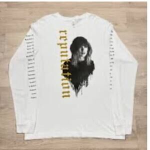 Taylor Swift Reputation Stadium Tour Long Sleeve Band Tee L